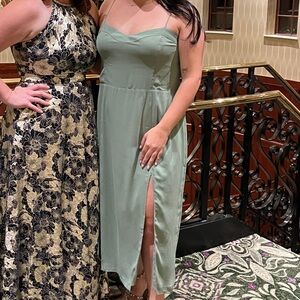 The A&F Camille Midi Dress